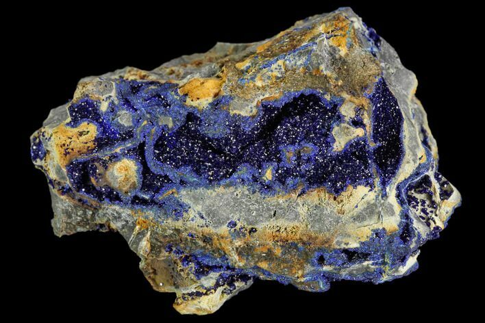 Azurite Crystal Cluster - Hidden Treasure Mine, Utah #109847